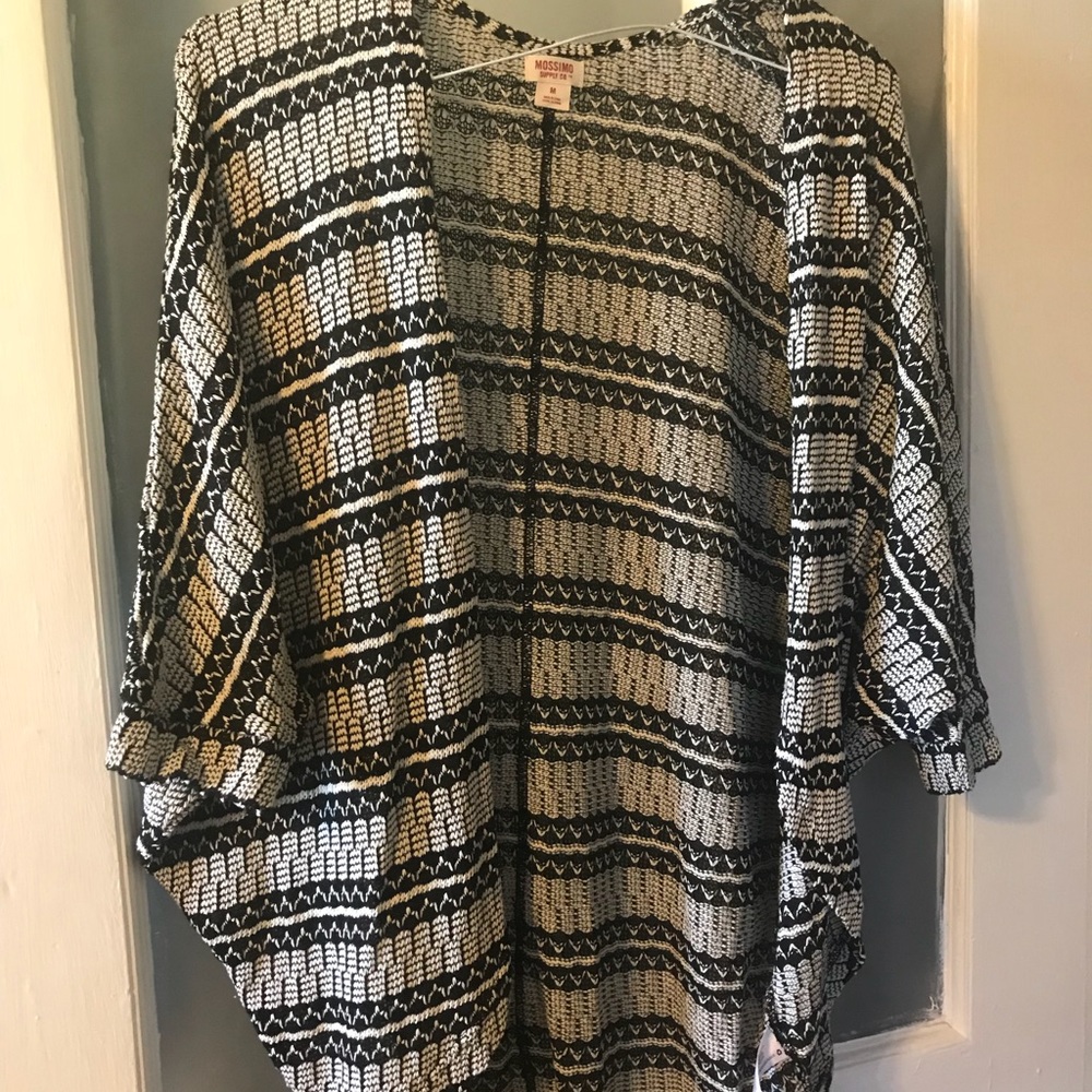 Short sleeve cartigan